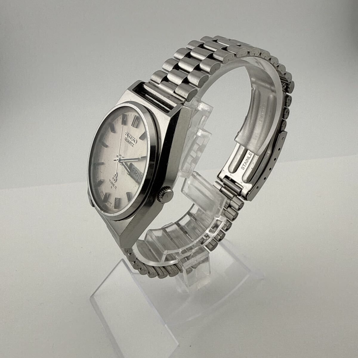SEIKO 7546-7060 セイコー TYPE II メンズ 腕時計 稼働品 電池交換済 