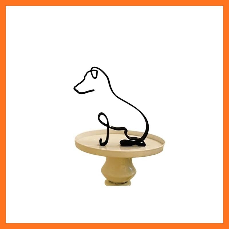 犬 オブジェ 北欧 可愛い 遊犬 置物 二件揃い アンティーク K-A201 犬 