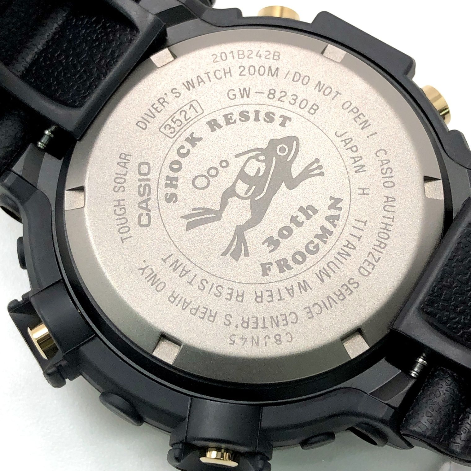 G-SHOCK ジーショック GW-8230B-9A FROGMAN 30th ANNIVERSARY