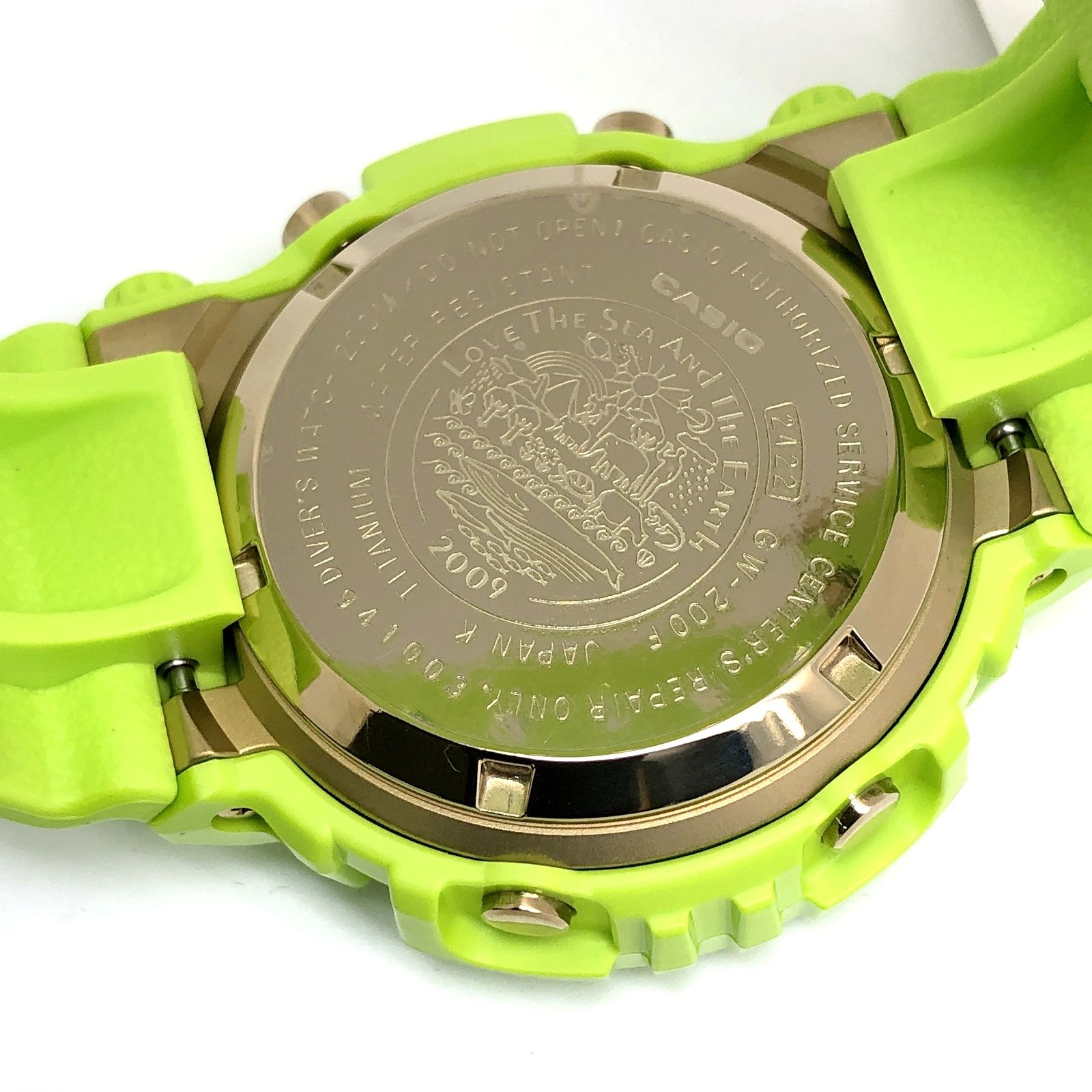 G-SHOCK ジーショック GW-200F-3 フロッグマン 雨蛙 アマガエル タフ