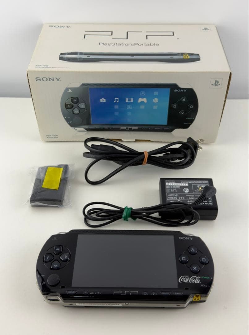 PSP1000 コカ・コーラ ブラック 本体 SONY Coca-Cola ソニー 正規品 