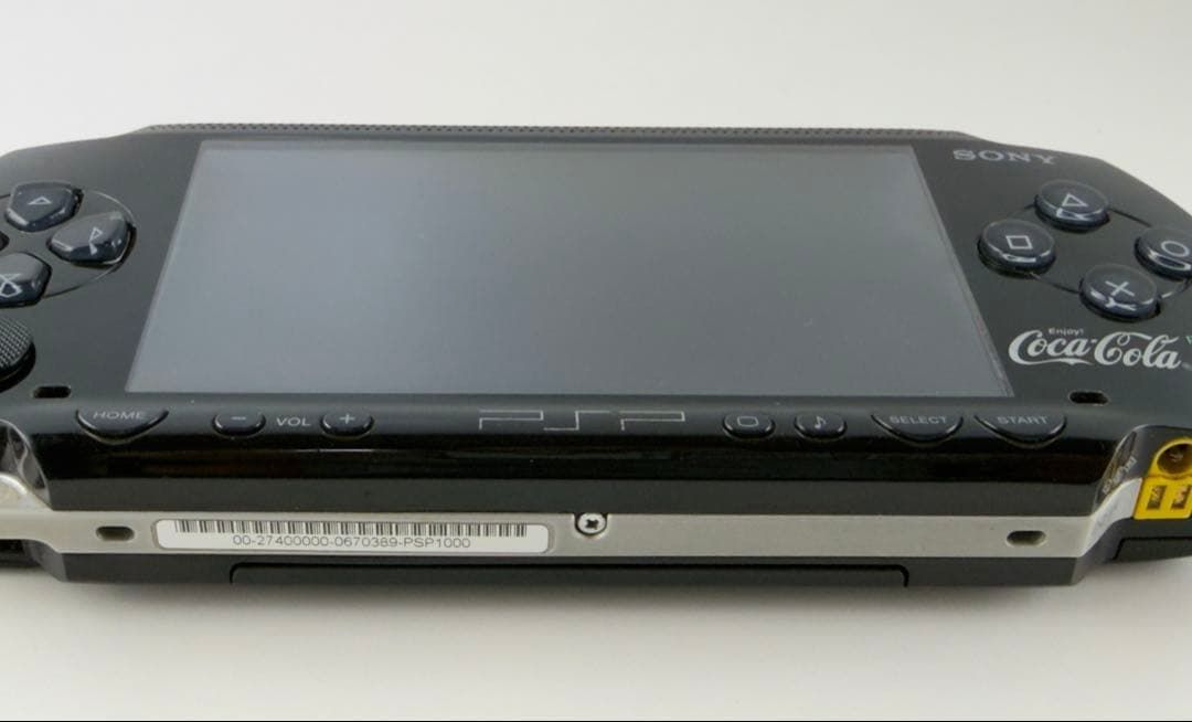PSP1000 コカ・コーラ ブラック 本体 SONY Coca-Cola ソニー 正規品 