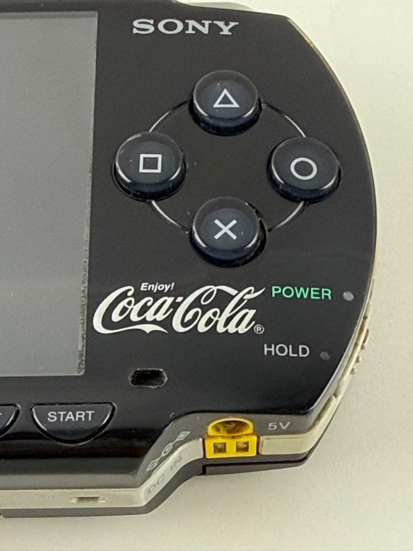 PSP1000 コカ・コーラ ブラック 本体 SONY Coca-Cola ソニー 正規品 