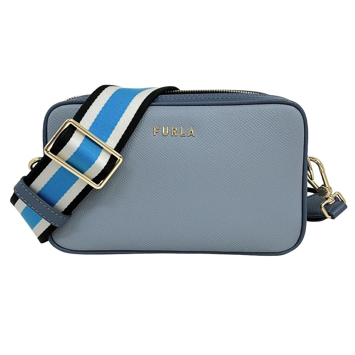 FURLA(フルラ) ショルダーバッグ リリ ブルーグレー×ライトブルー 