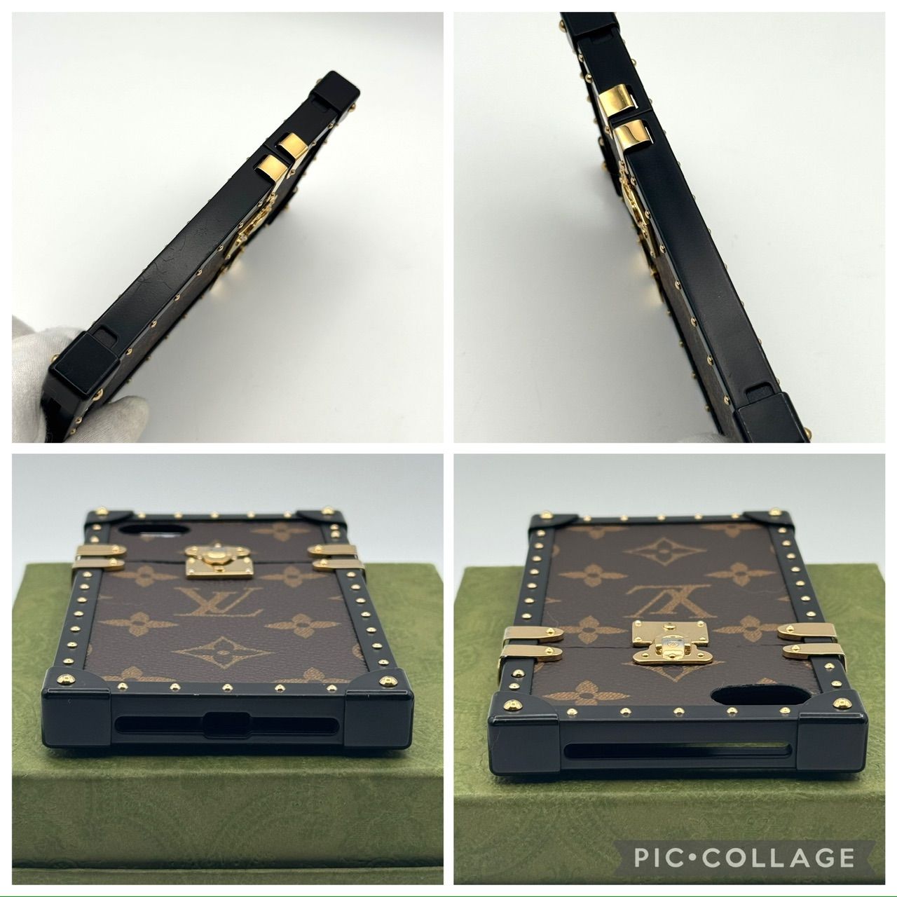 Louis Vuitton トランクスタイル iPhone7.8 ケース ルイヴィトン