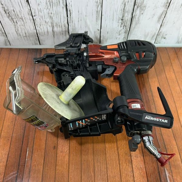 中古】【リペア品】マックス(MAX) 高圧エア釘打ち機 HN-65N4(D)-R