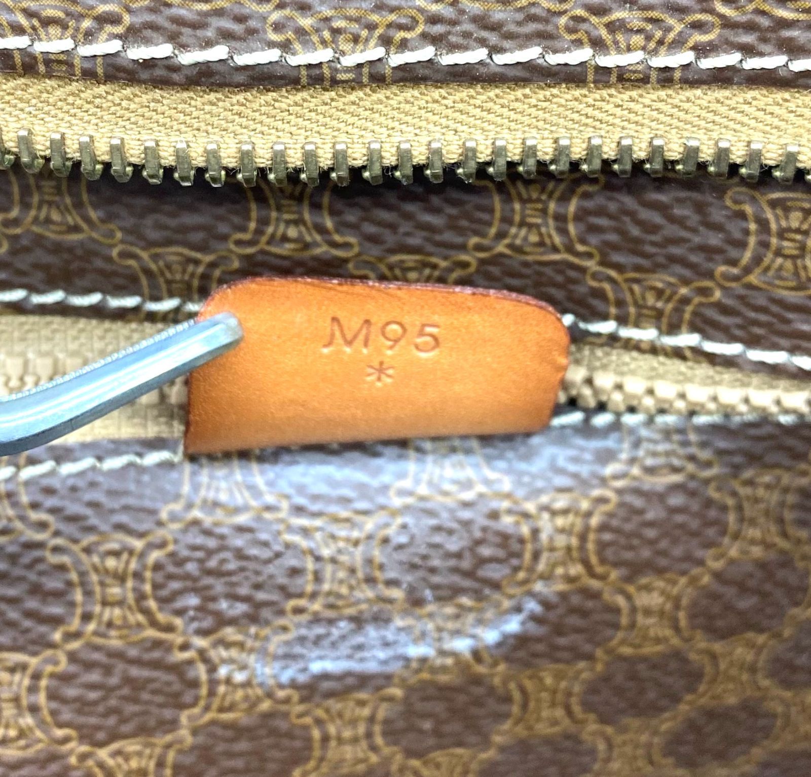 CELINE セリーヌ マカダム トート 肩掛け A4収納可 M95_254290 - メルカリ
