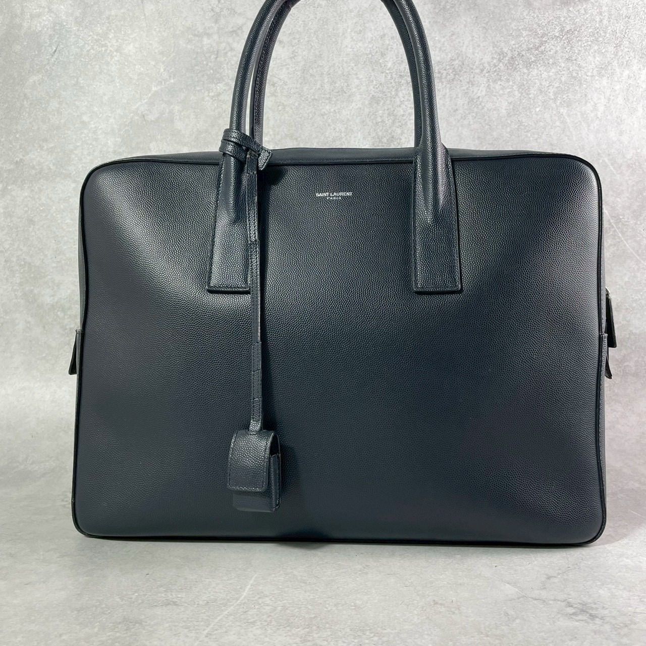 美品 Saint Laurent サンローラン ミュージアム ブリーフケース