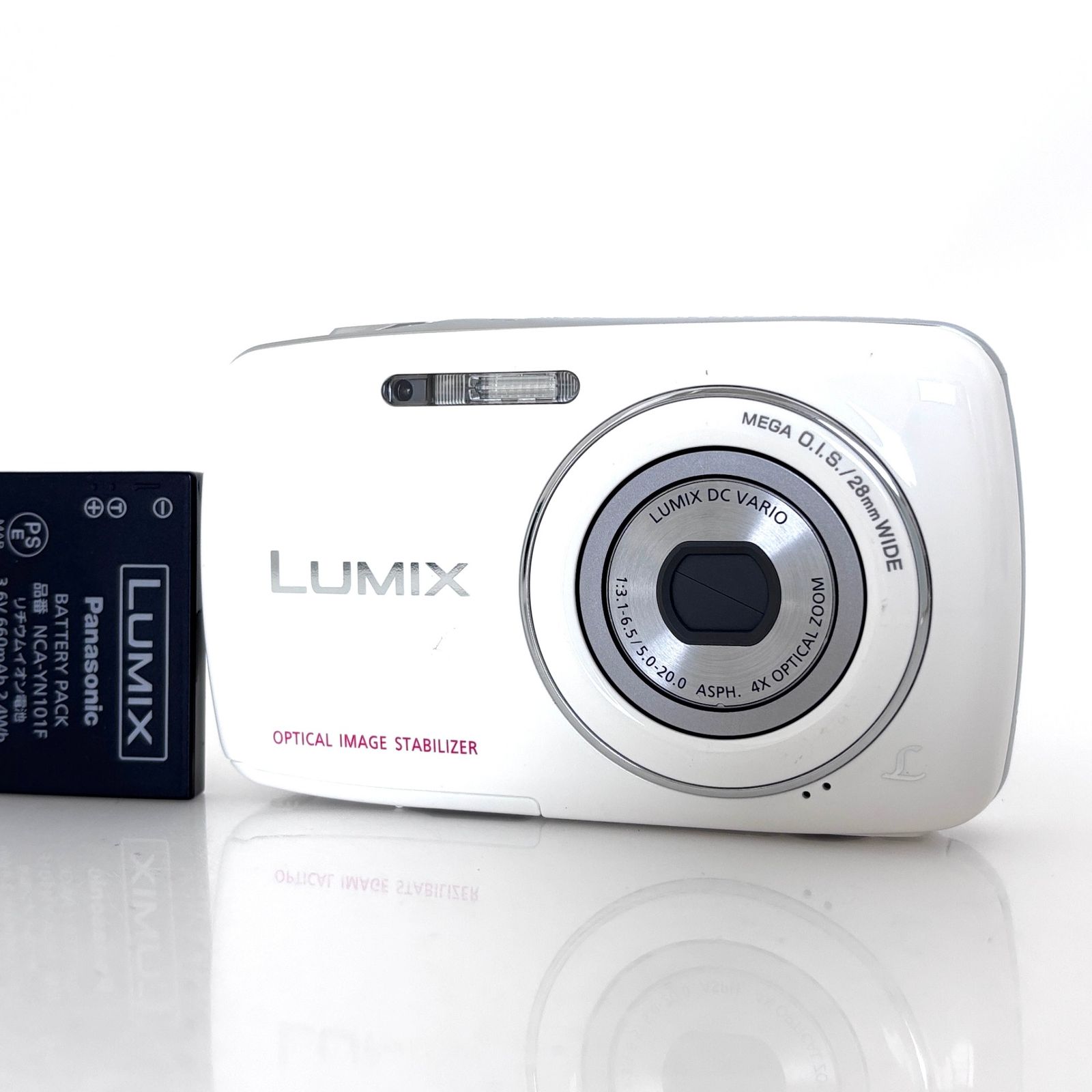 カメラ 【パナソニック】Panasonic LUMIX DMC-S1 コンパクトデジタル #S352