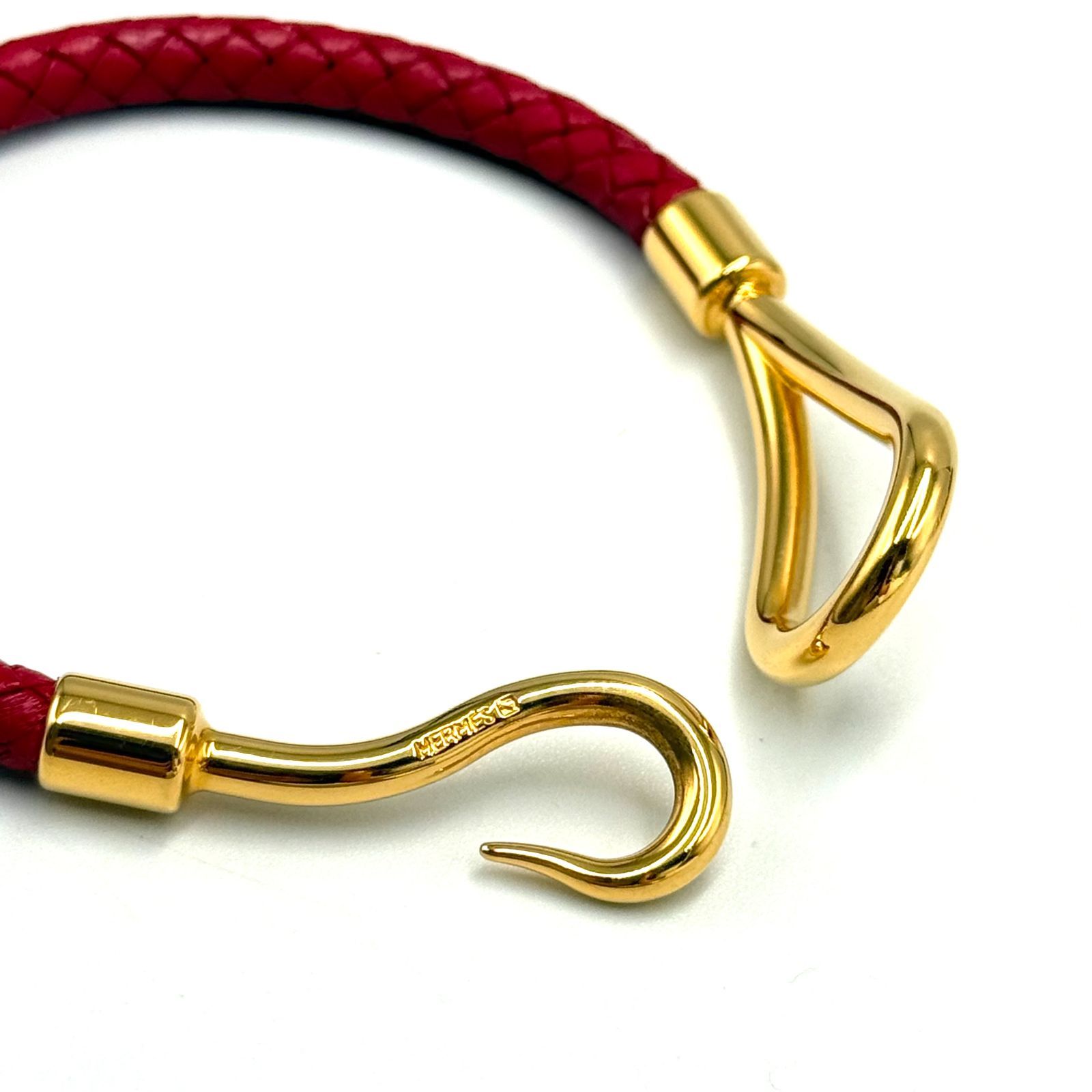 手元にも首元にも/美品】HERMES エルメス ジャンボ ブレスレット 