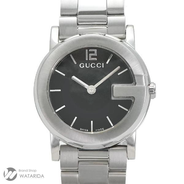 グッチ GUCCI 腕時計 101L レディース Qz SS 電池交換済 箱・保付 送料