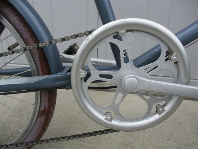 F18☆整備済み☆完成車発送☆中古自転車 ミニベロ【20インチ ブルー