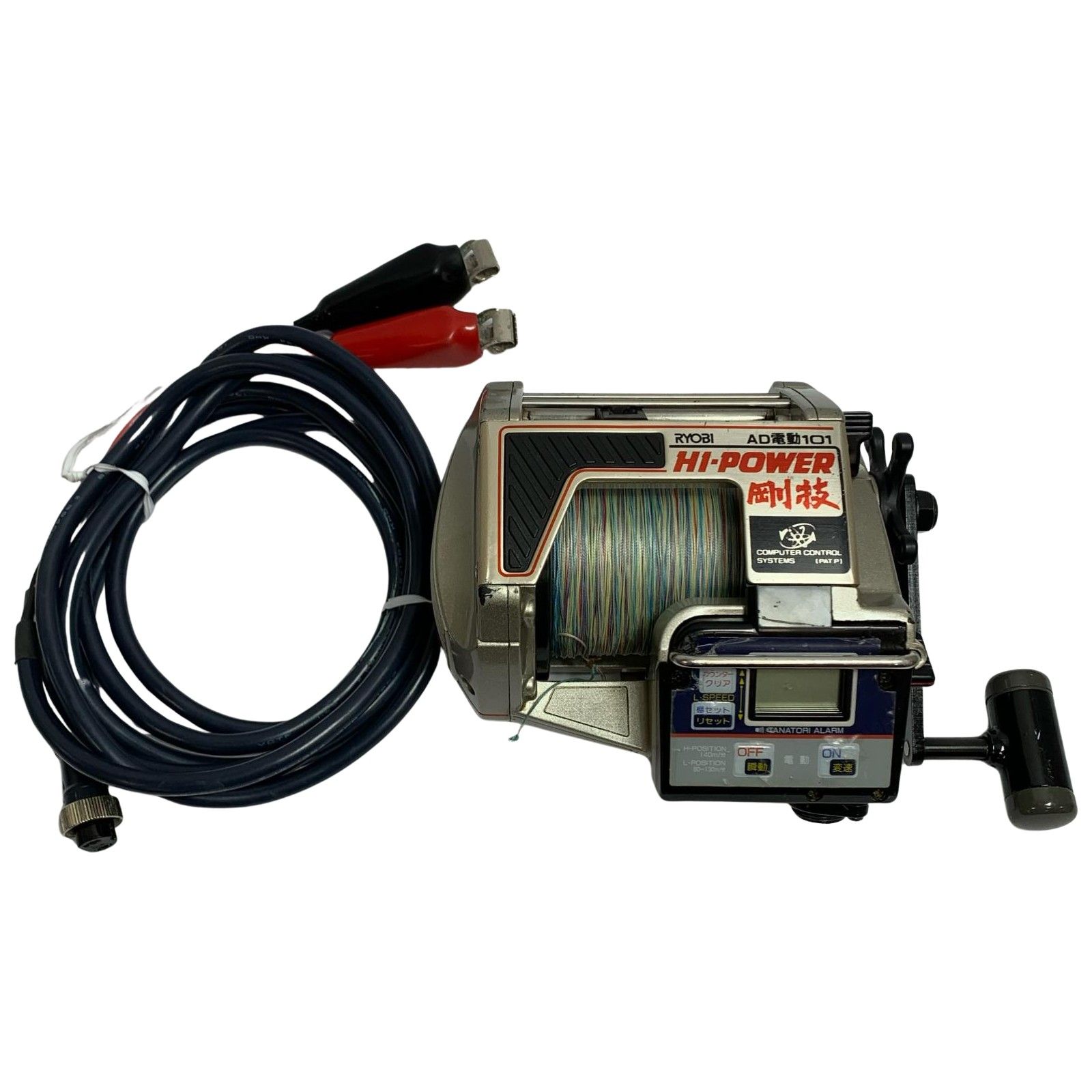RYOBI リョービ 電動リール AD電動101 ハイパワー剛技 ケーブル付 