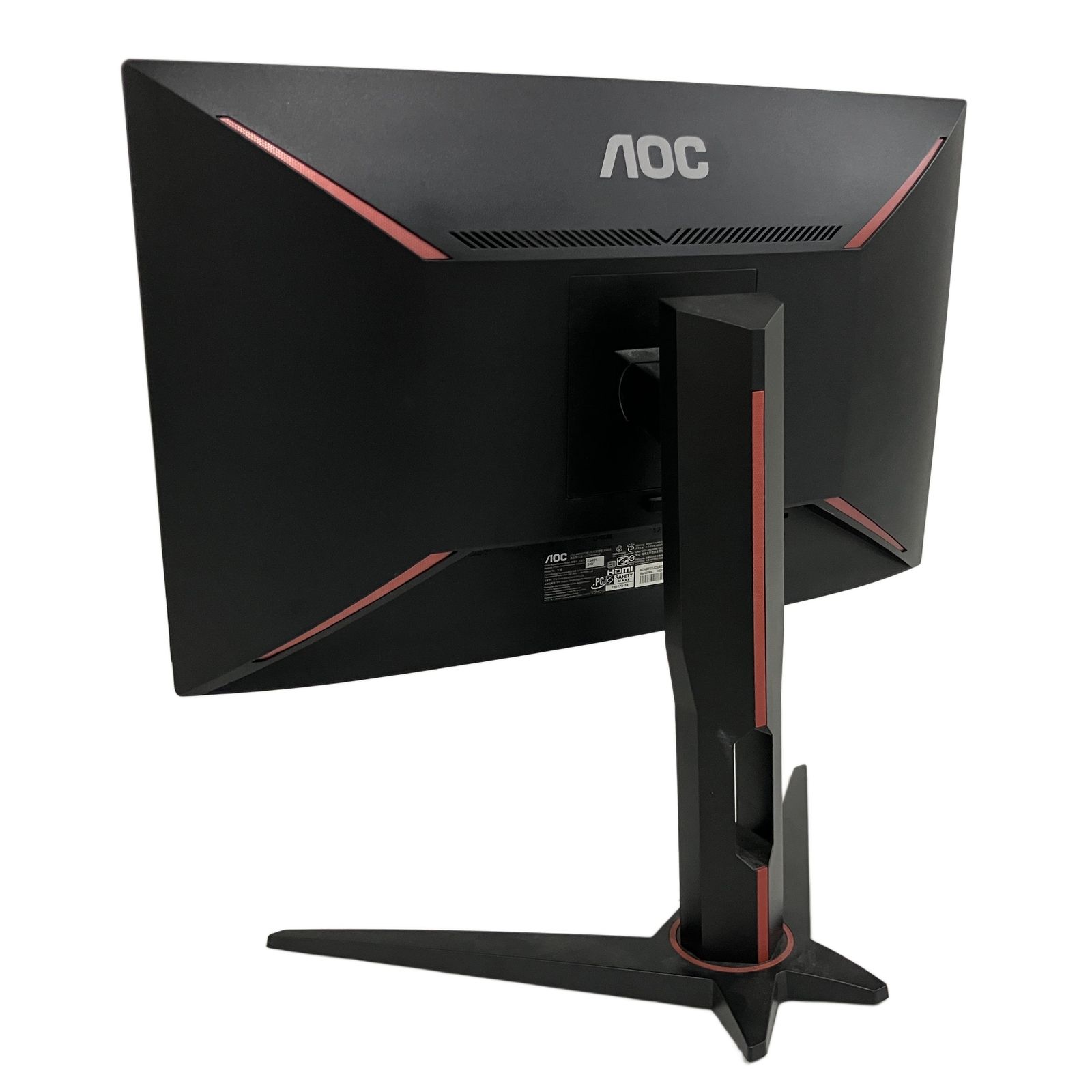 AOC C24G1 ゲーミング湾曲モニター 23.6インチ PC周辺機器 家電 中古 