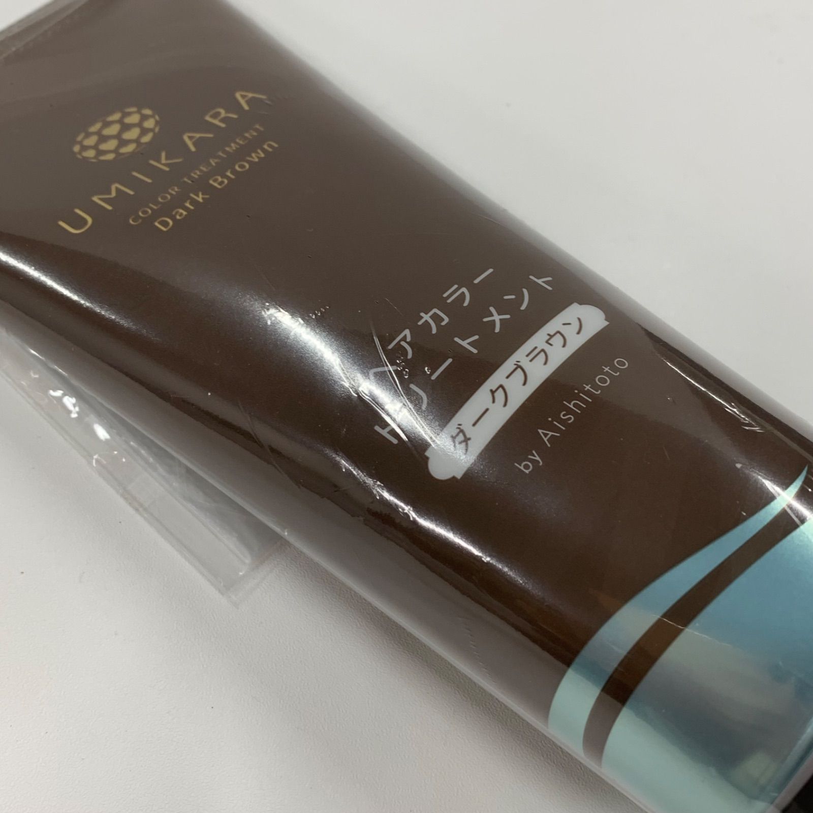 W2074 UMIKARA ウミカラ ヘアカラートリートメント ダークブラウン