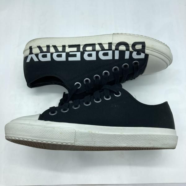 【中古】BURBERRY LOW TOP SNEAKER UK6 ブラック/ホワイト バーバリー[19][240019529671] 靴/シューズ 【】BURBERRY LOW TOP SNEAKER UK6 ブラック/ホワイト