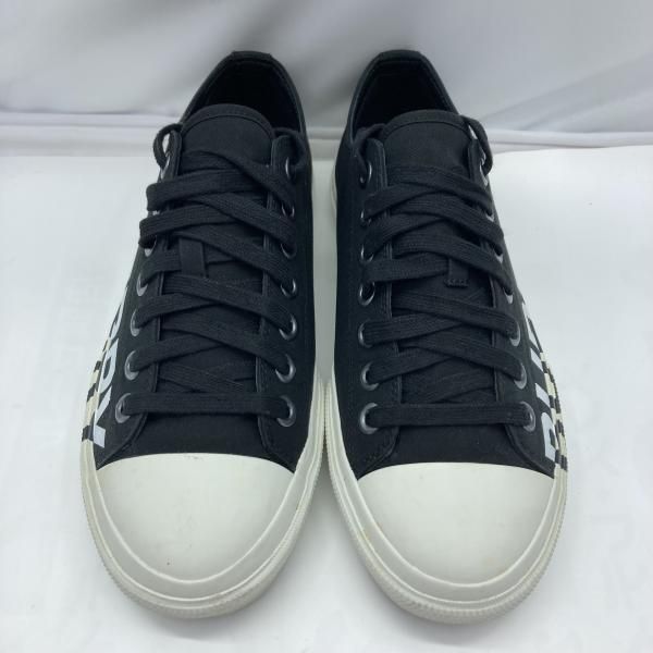 靴/シューズ 【】BURBERRY LOW TOP SNEAKER UK6 ブラック/ホワイト