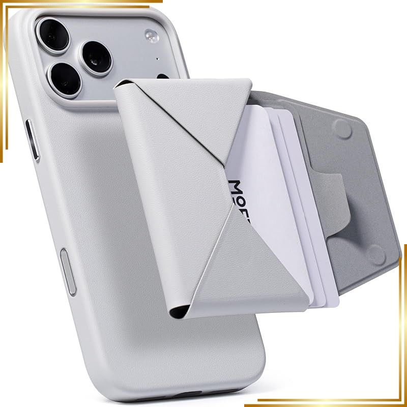 【新品】 [MOFT] 公式直営店 多機能カードケース＆スタンド MagSafe対応 財布 メンズ レディース ウォレット モフトマグセーフ iPhone カードケース カード 収納 名刺入れ 折りたたみ式 使いやすい MOVAS?耐久素材 薄型 軽量 コ 0