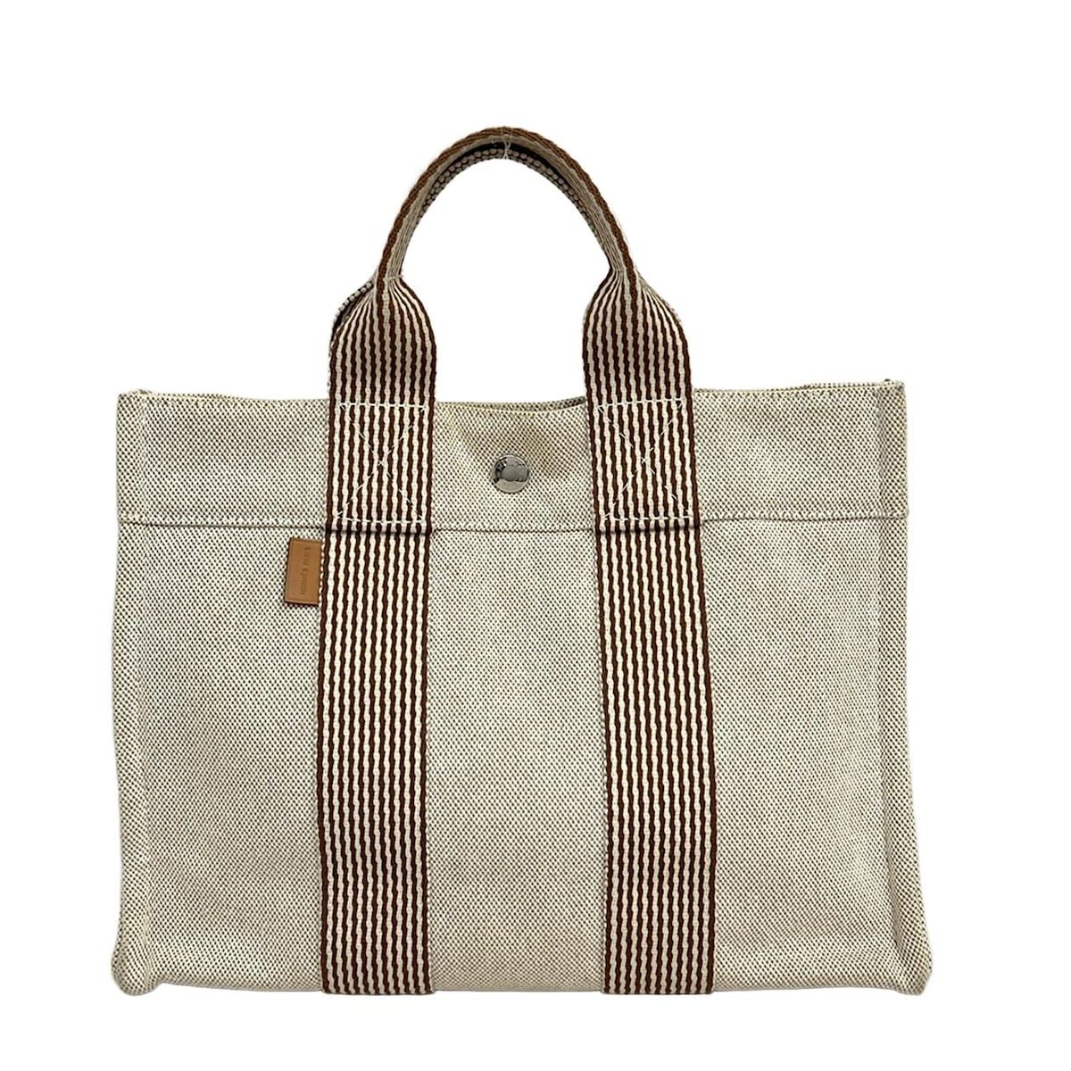 HERMES(エルメス) トートバッグ美品 フールトゥトートPM アイボリー 