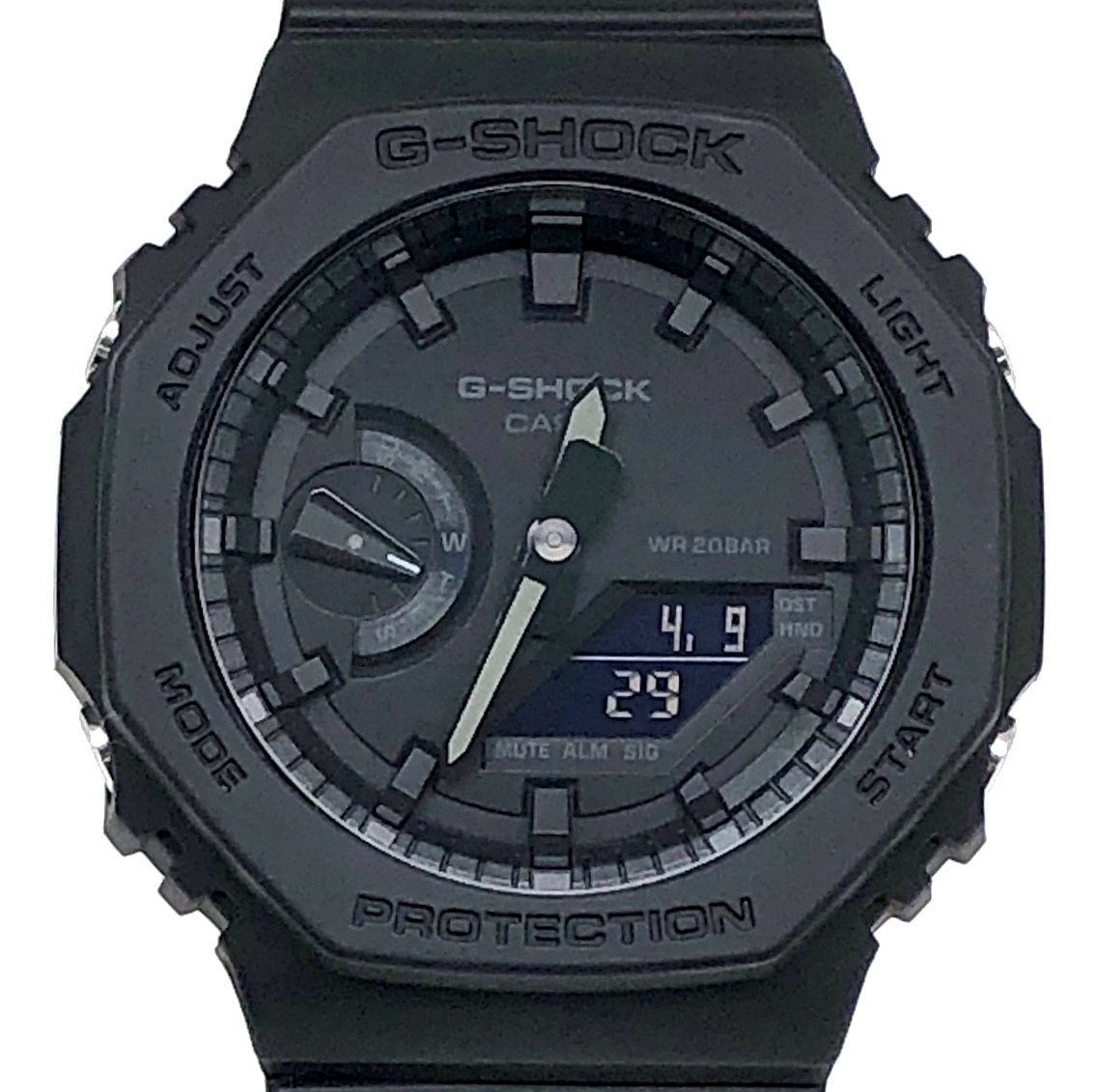 G-SHOCK ジーショック GA-2100-1A1 オクタゴン カシオーク アナデジ