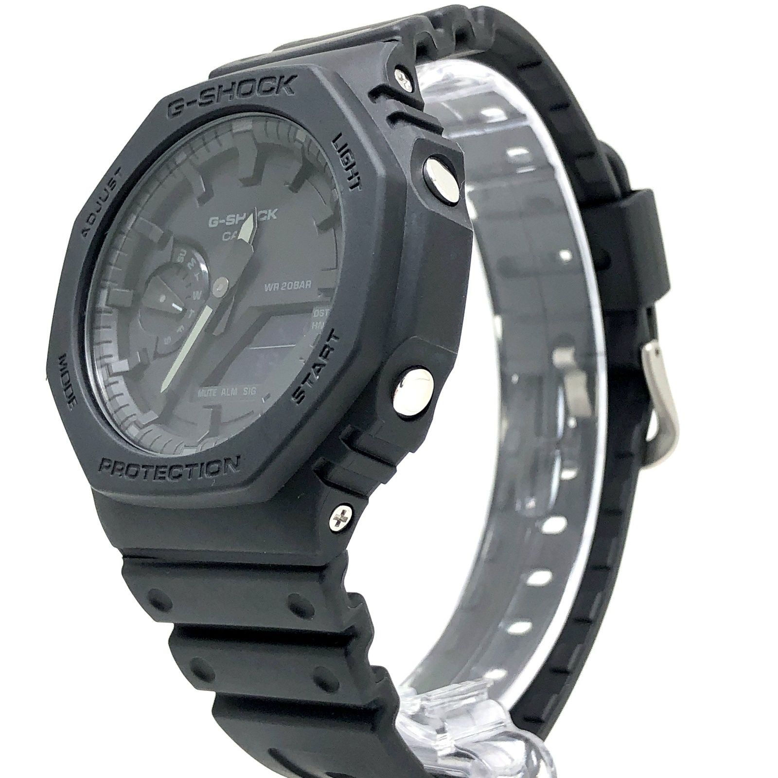 G-SHOCK ジーショック GA-2100-1A1 オクタゴン カシオーク アナデジ