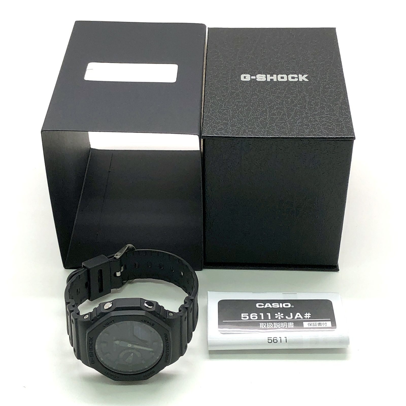 G-SHOCK ジーショック GA-2100-1A1 オクタゴン カシオーク アナデジ