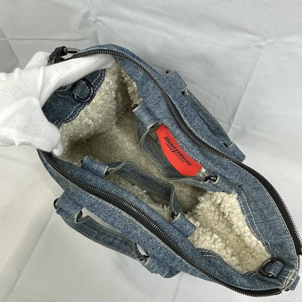 中古】DIESEL デニム ボア2way ショルダーバッグ[79][240079031902