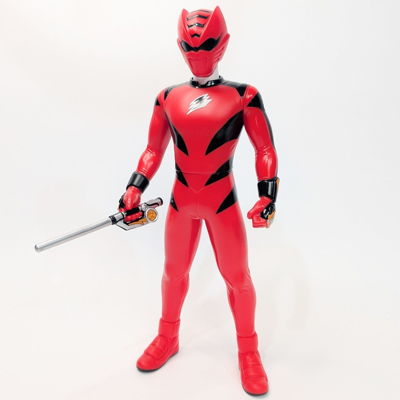 獣拳戦隊 ゲキレンジャー ビッグサイズ ソフビ 美品 ゲキレッド - メルカリ