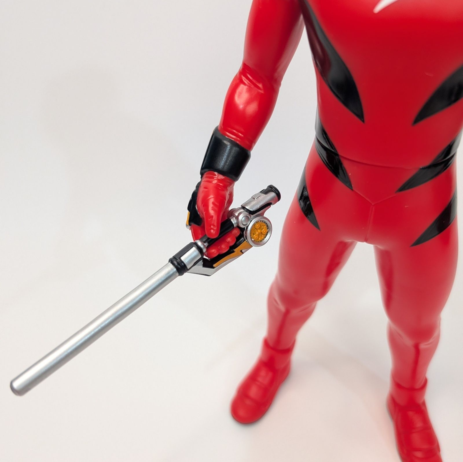 獣拳戦隊 ゲキレンジャー ビッグサイズ ソフビ 美品 ゲキレッド - メルカリ