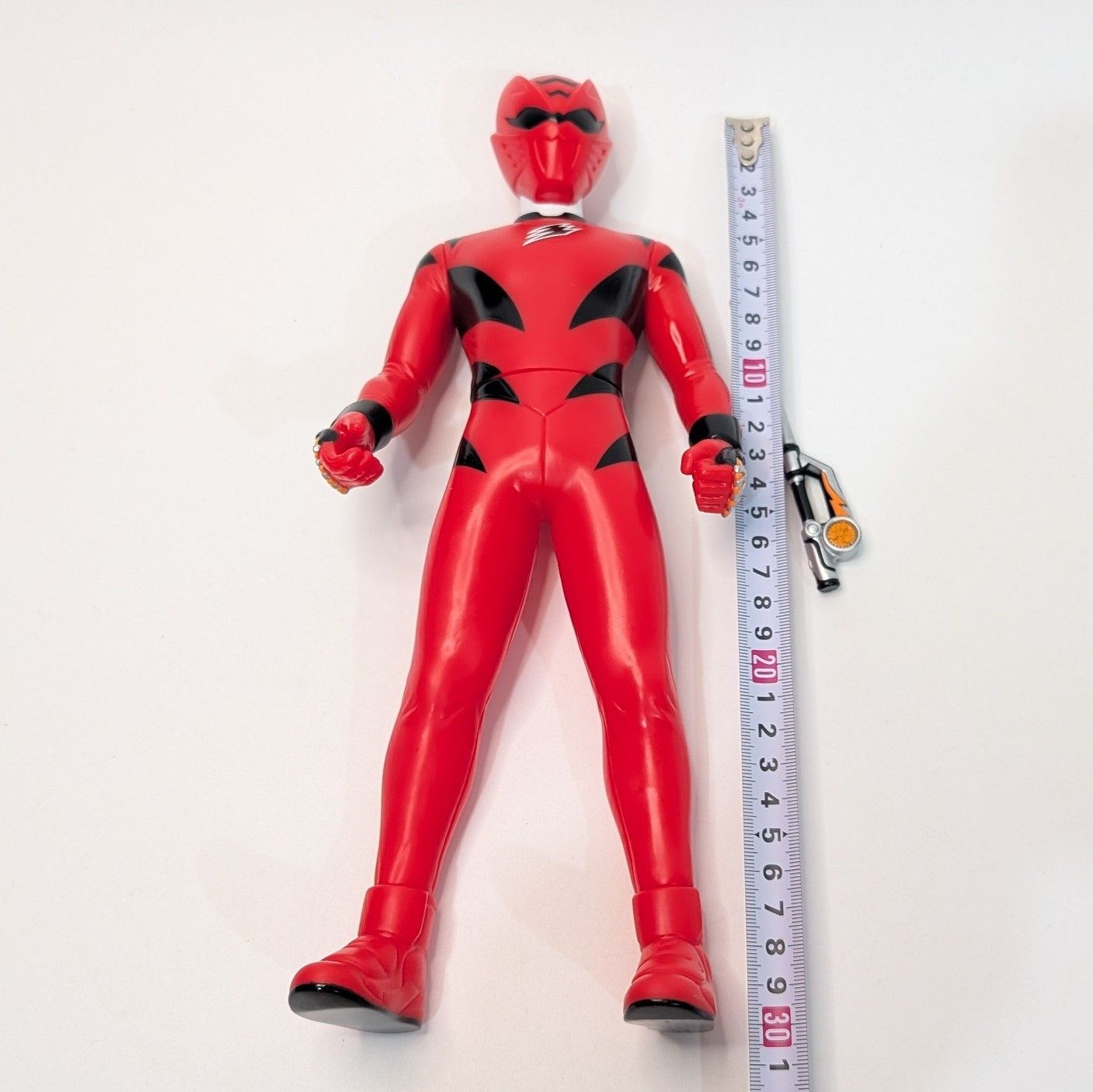 獣拳戦隊 ゲキレンジャー ビッグサイズ ソフビ 美品 ゲキレッド - メルカリ