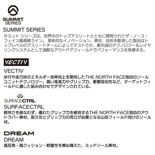 ザ ノースフェイス THE NORTH FACE サミット ベクティブ プロ3 SUMMIT VECTIV PRO3 ザ ノースフェイス THE NORTH FACE サミット ベクティブ プロ3 SUMMIT VECTIV PRO3