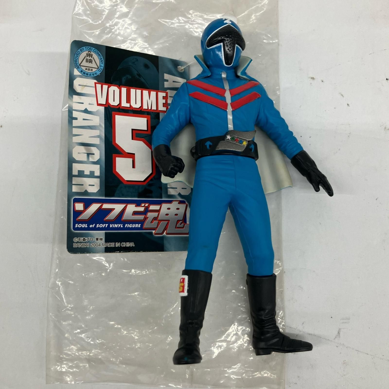 バンダイ ソフビ魂 秘密戦隊ゴレンジャー 5体セット - メルカリ