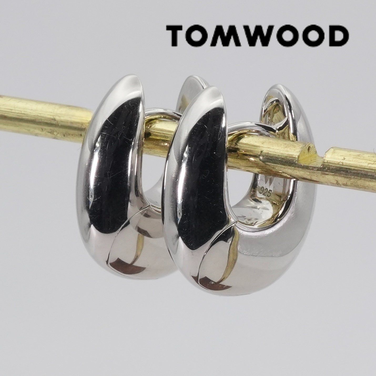 訳あり トムウッド ペブルフープ S ピアス シルバー/25-3971