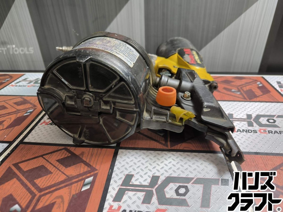 △【ジャンク不動】日立 HITACHI NV90H 高圧エア釘打機 90mm 本体のみ 