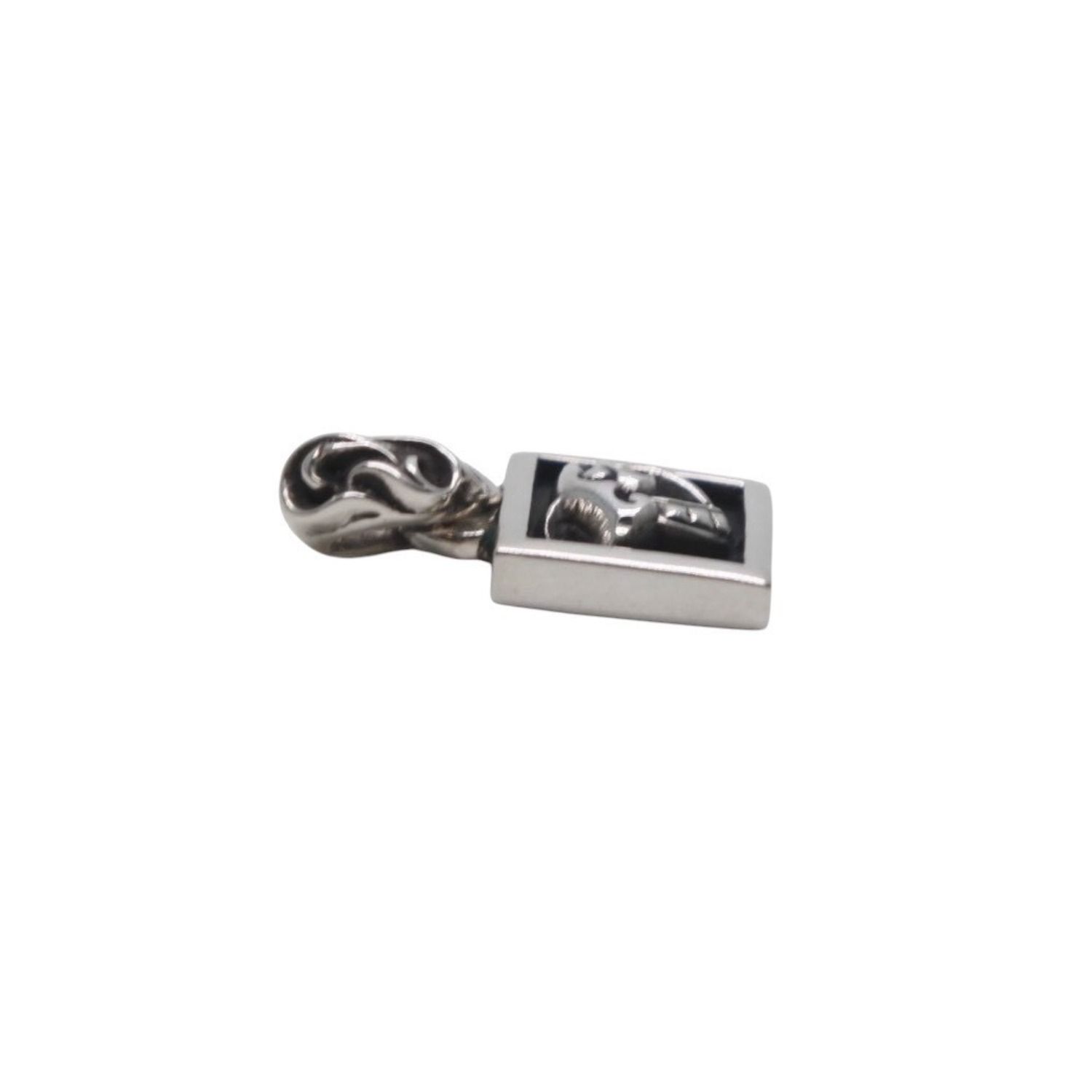 CHROME HEARTS クロムハーツ フレームドハート ネックレス 重量5.2g