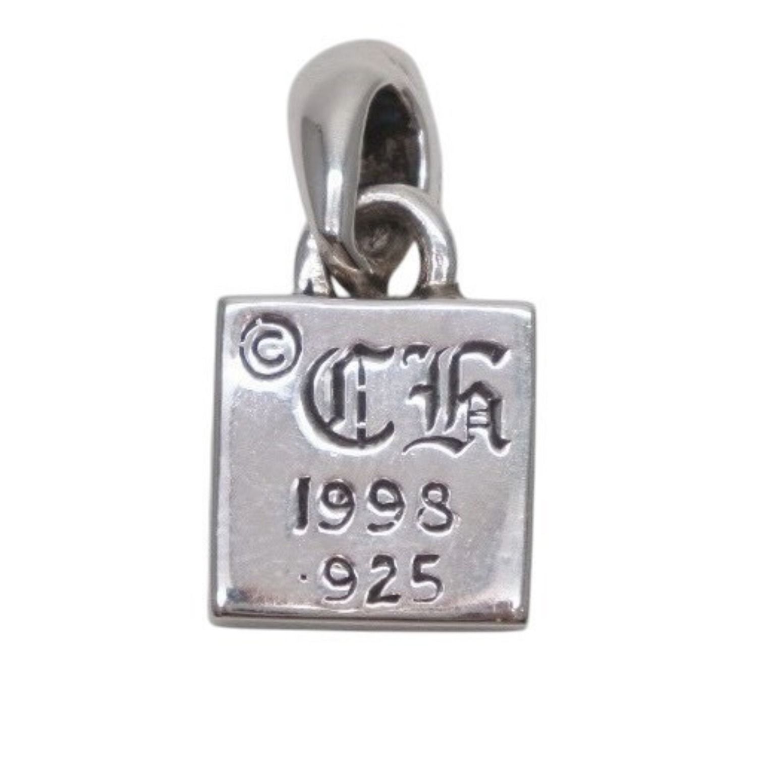 CHROME HEARTS クロムハーツ フレームドハート ネックレス 重量5.2g