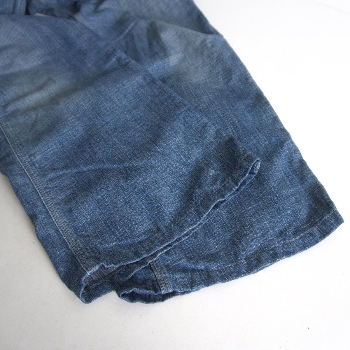 名作】RRL【BUCKLEBACK DENIM PAINTER PANTS】30×34 アメリカ製 デニム