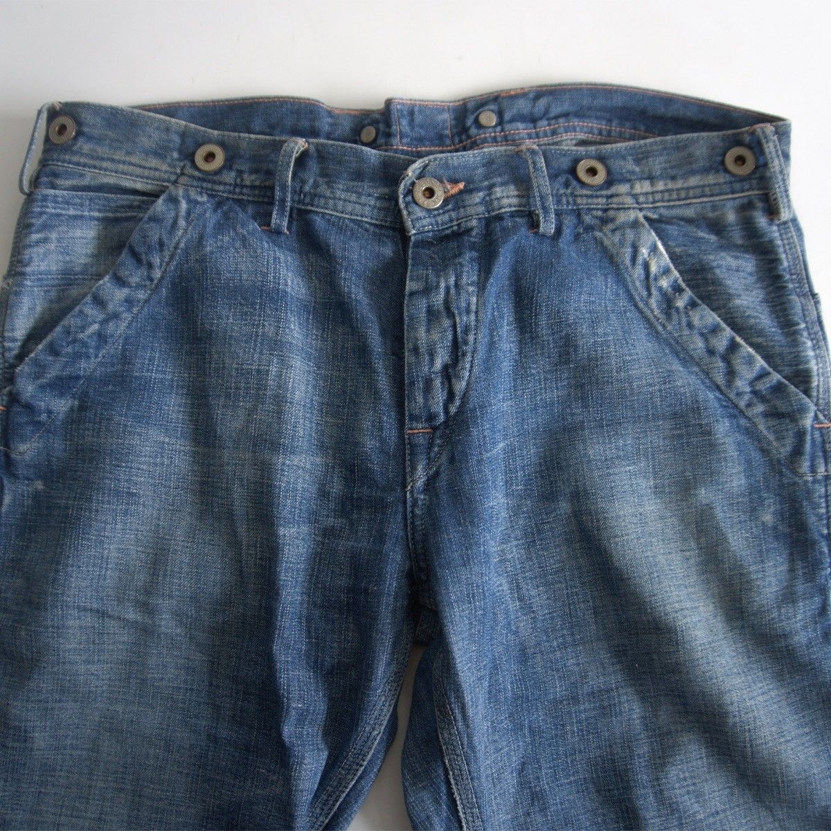 【名作】RRL【BUCKLEBACK DENIM PAINTER PANTS】30×34 アメリカ製 デニム ペインターパンツ ダブルアールエル 26040202 名作】RRL【BUCKLEBACK DENIM PAINTER PANTS】30×34 アメリカ製 デニム