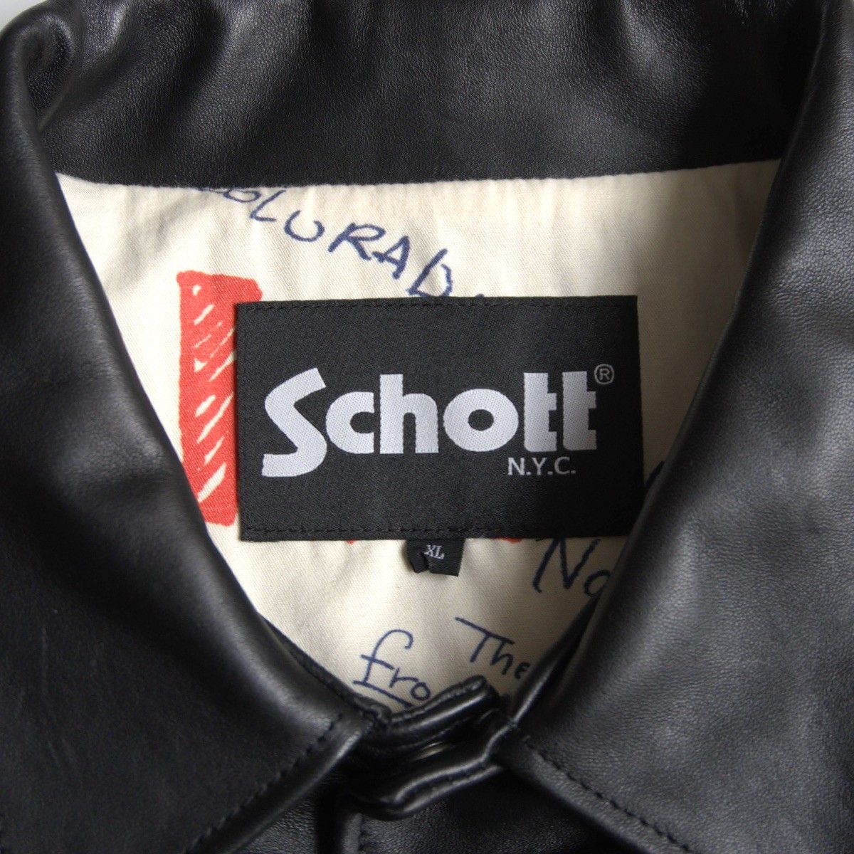極美品】SCHOTT×REMI RELIEF【SHEEP COACH JACKET】XL レザー コーチ 