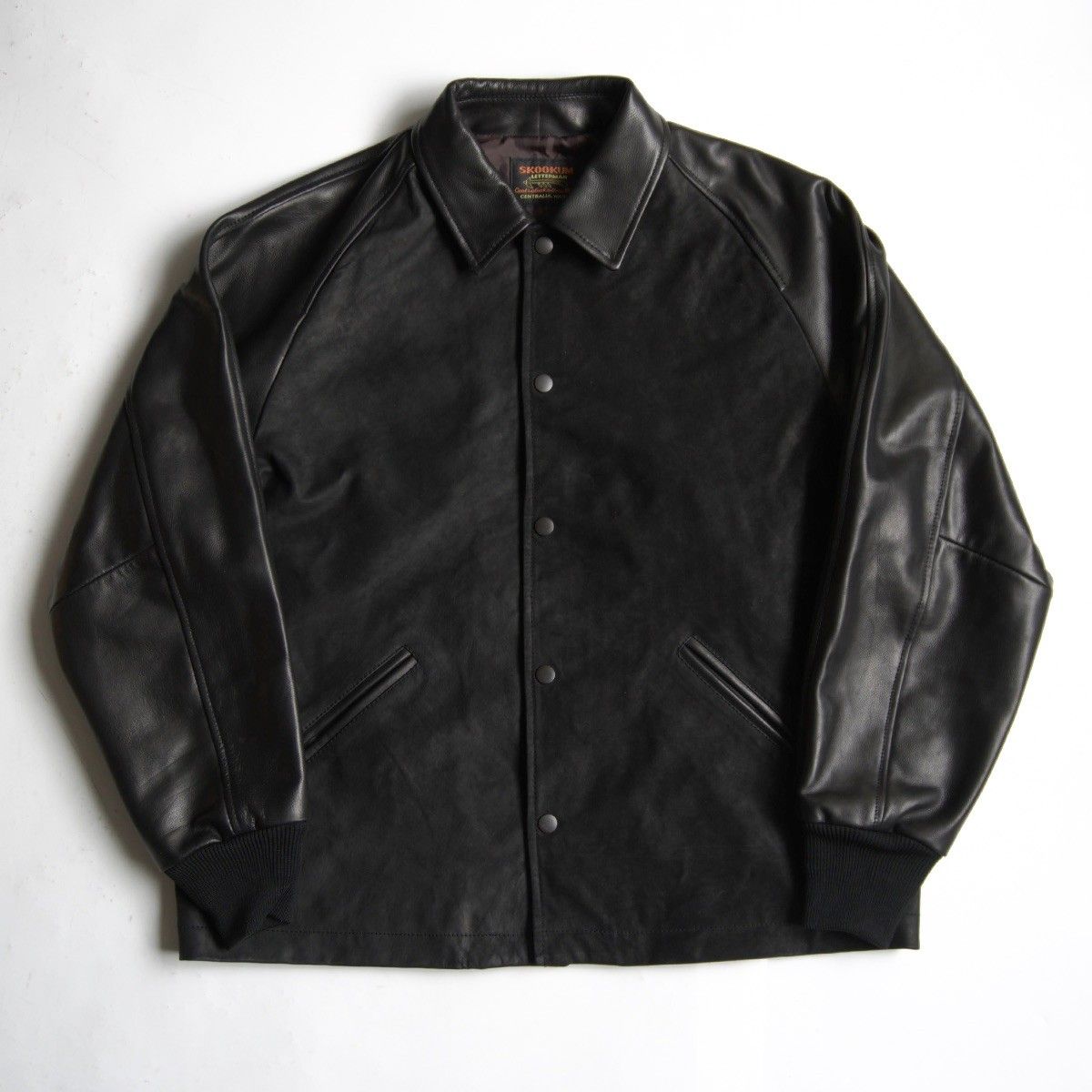 2025年モデル/417 EDIFICE別注】SKOOKUM【Leather AWARDブルゾン】M 