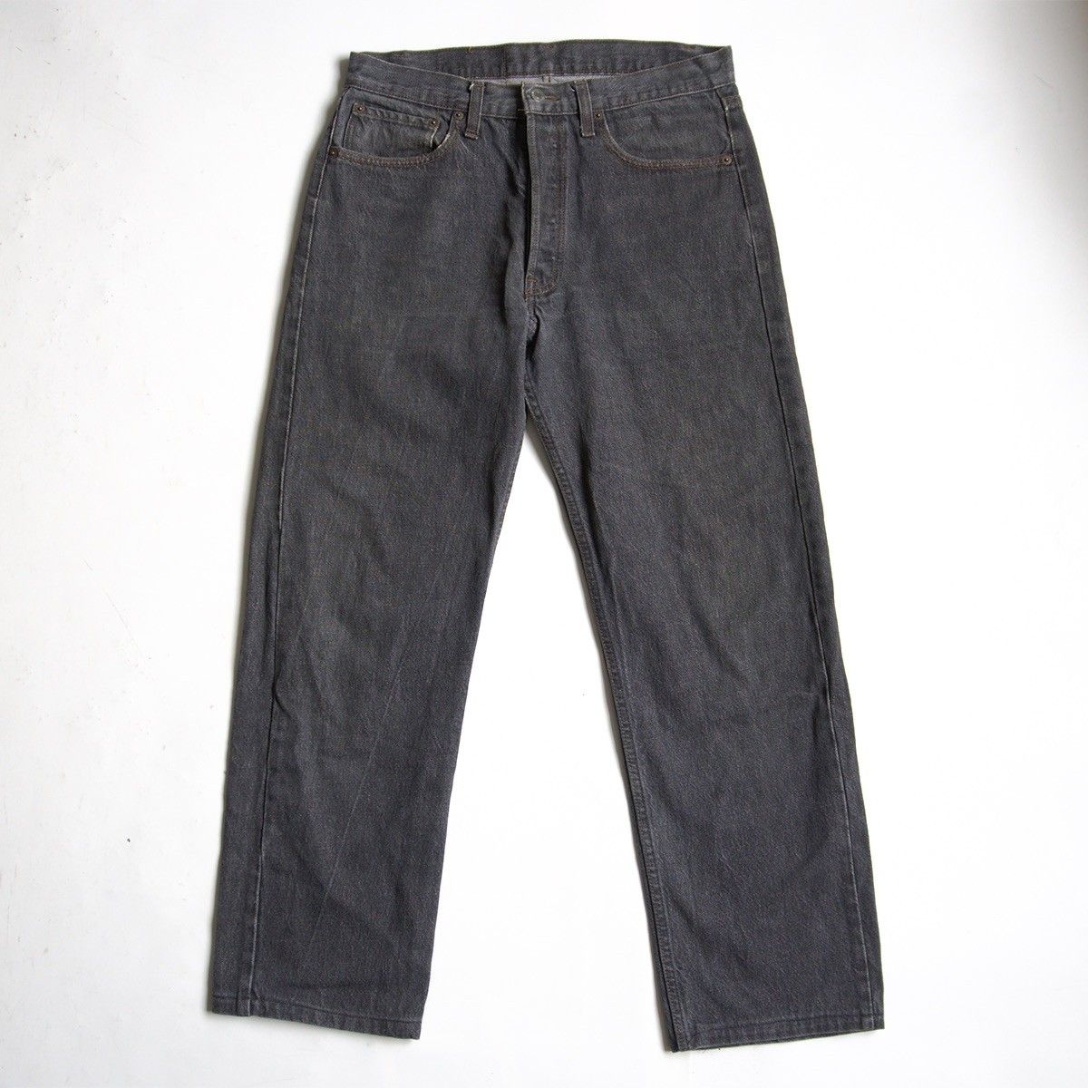 先染め】 LEVI'S 【80s/501 ブラックデニム デニムパンツ】32×36