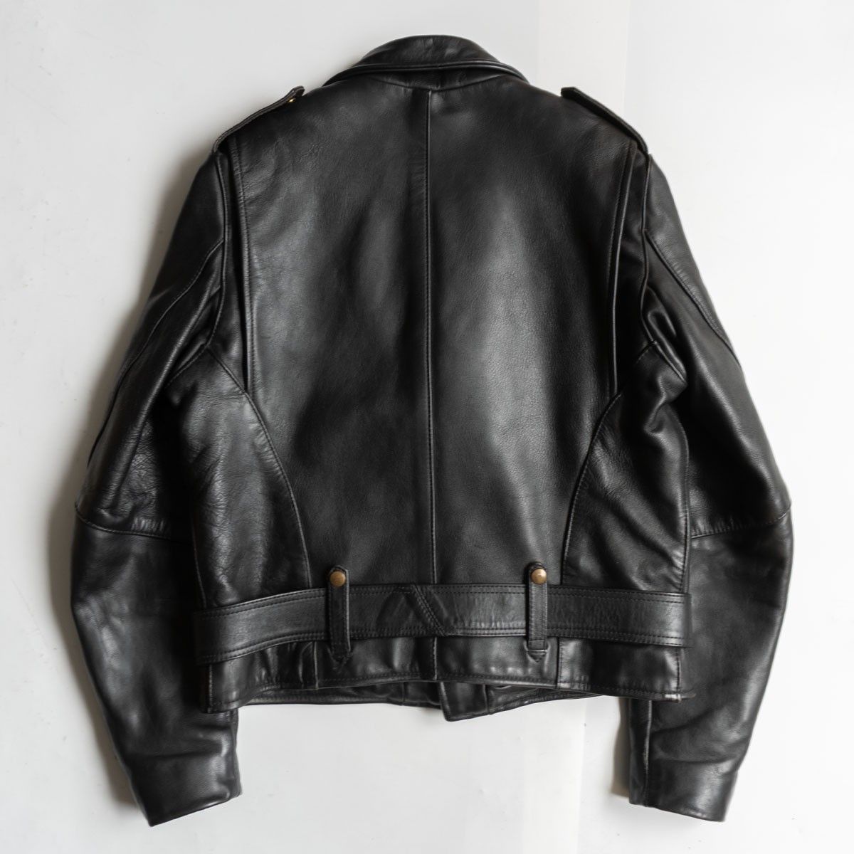 【雰囲気抜群】 VANSON 【C2 ダブルライダース ジャケット】40 レザー USA製 バンソン 26040250 雰囲気抜群】 VANSON 【C2 ダブルライダース ジャケット】40 レザー