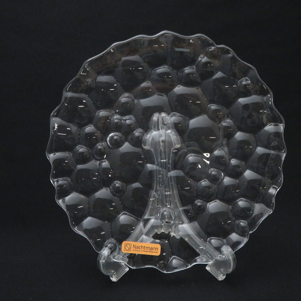 未使用 Nachtmann ナハトマン SPHERE スフィア 中皿 2枚 ペア 23cm