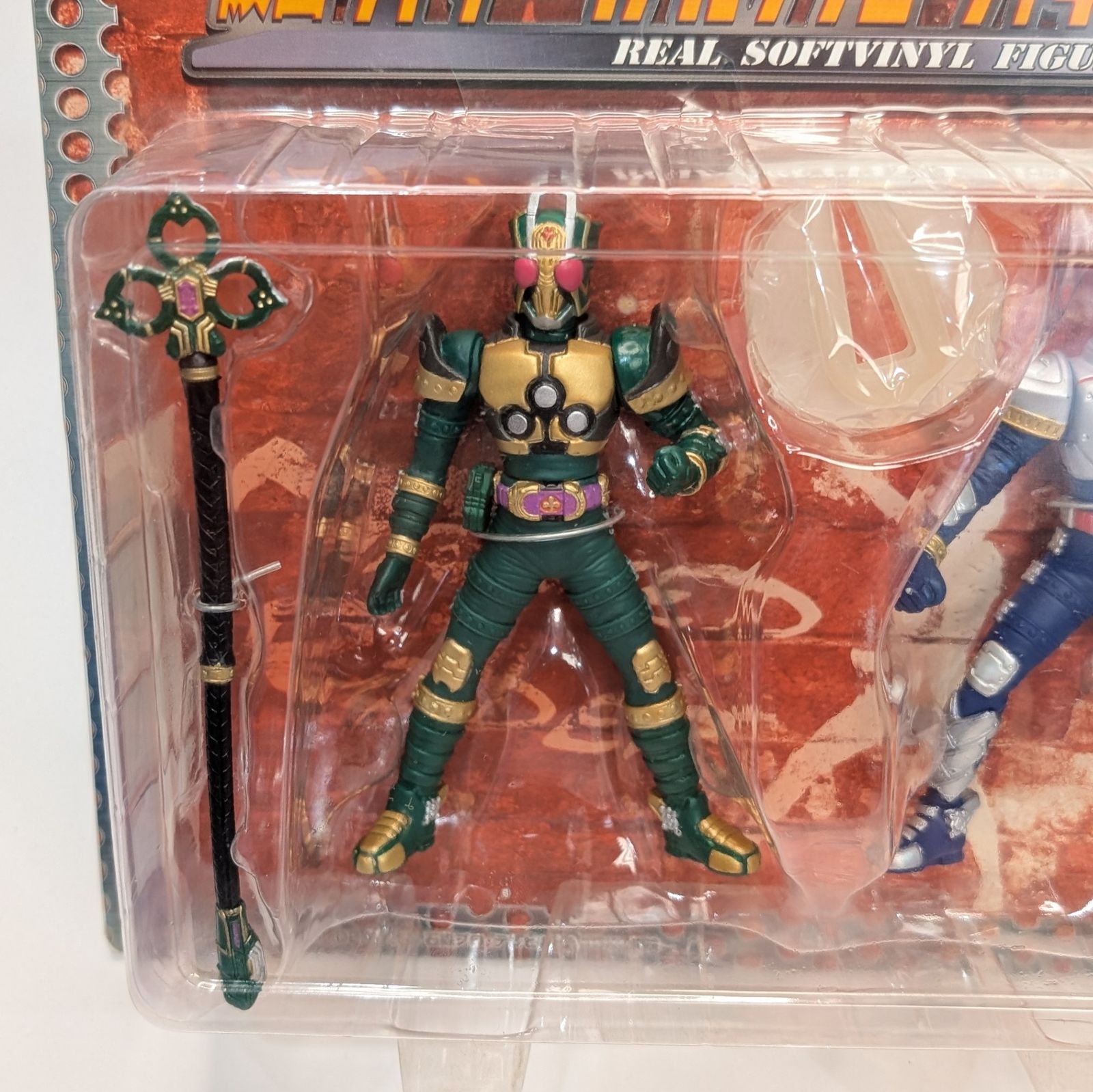 仮面ライダーリアルソフビフィギュア04 レンゲル＆ブレイド 仮面 
