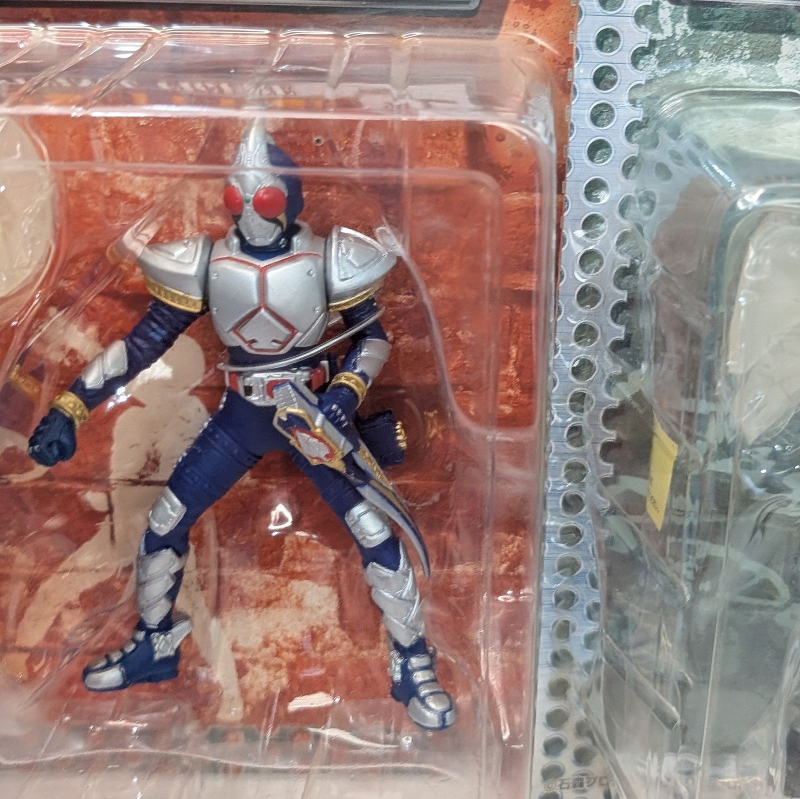 仮面ライダーリアルソフビフィギュア04 レンゲル＆ブレイド 仮面