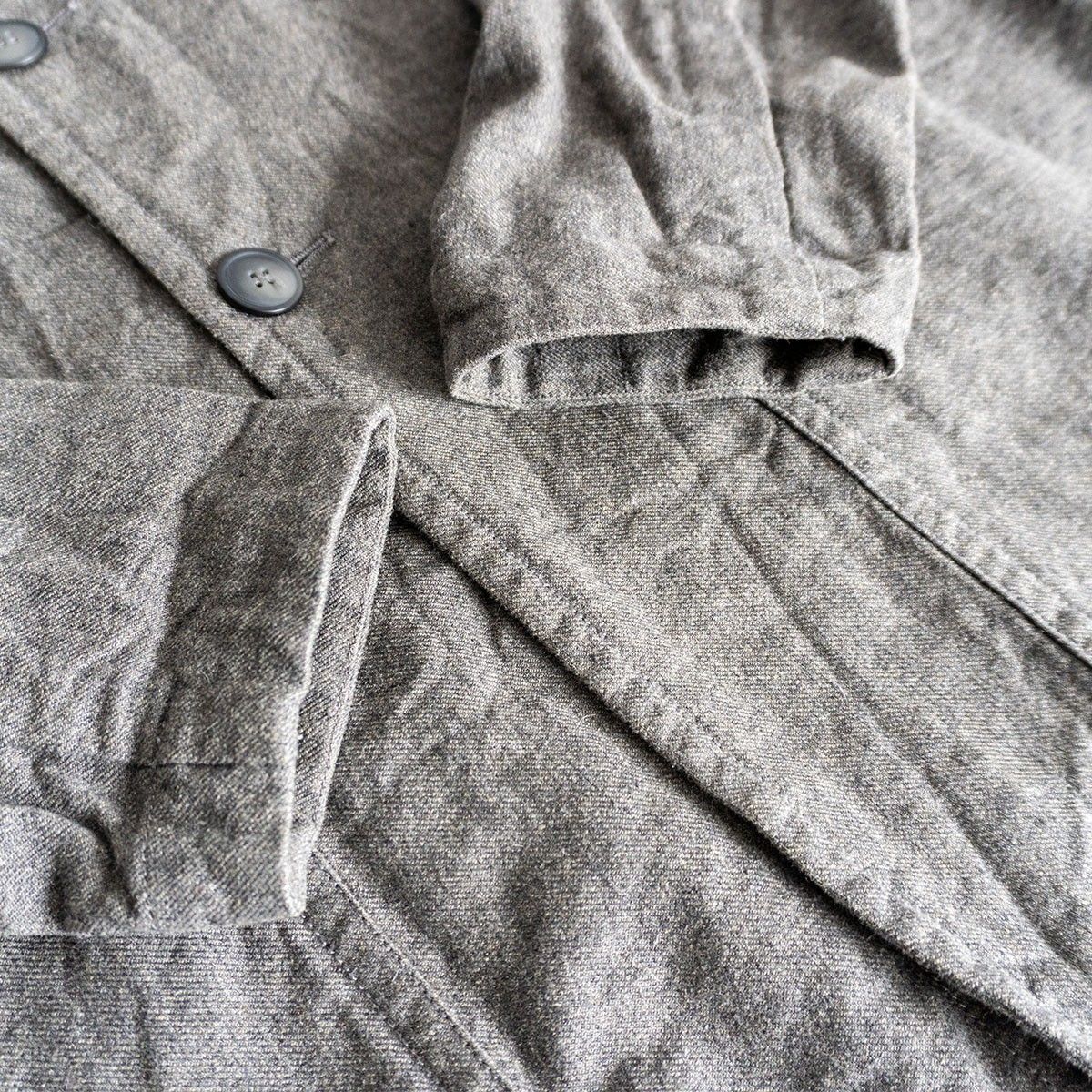 美品】 CASEY CASEY 【SANDERS JACKET】S ウールリネン ジャケット