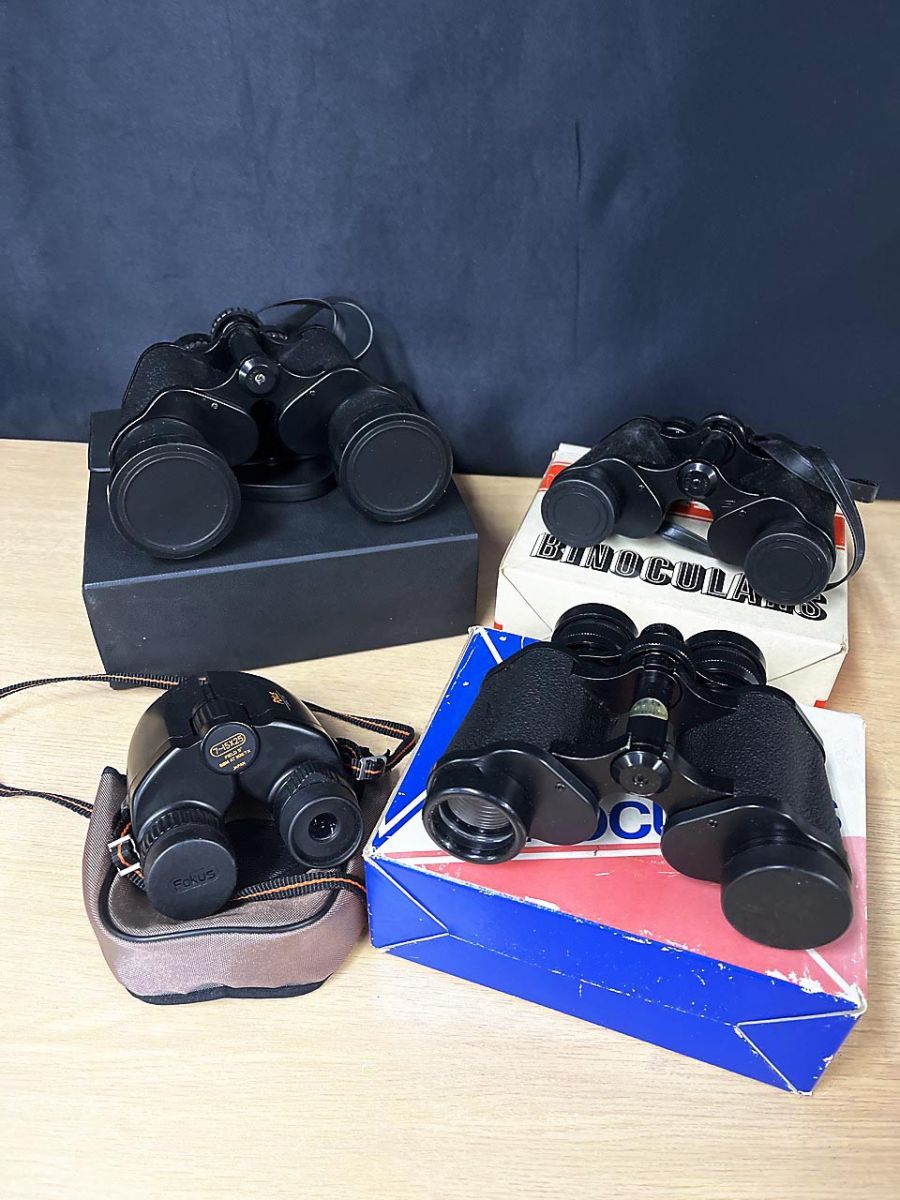 カメラまとめ＋双眼鏡 ジャンク品 ジャンク品双眼鏡 まとめ売り 5台 公式通販 双眼鏡 5点まとめて
