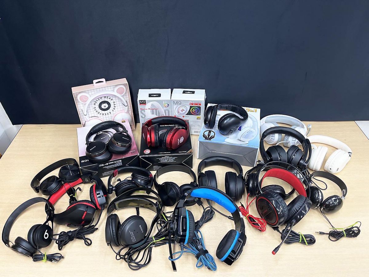 【ジャンク品】 SONY ソニー beatsなど ヘッドホン/ゲーミングヘッドセット まとめ