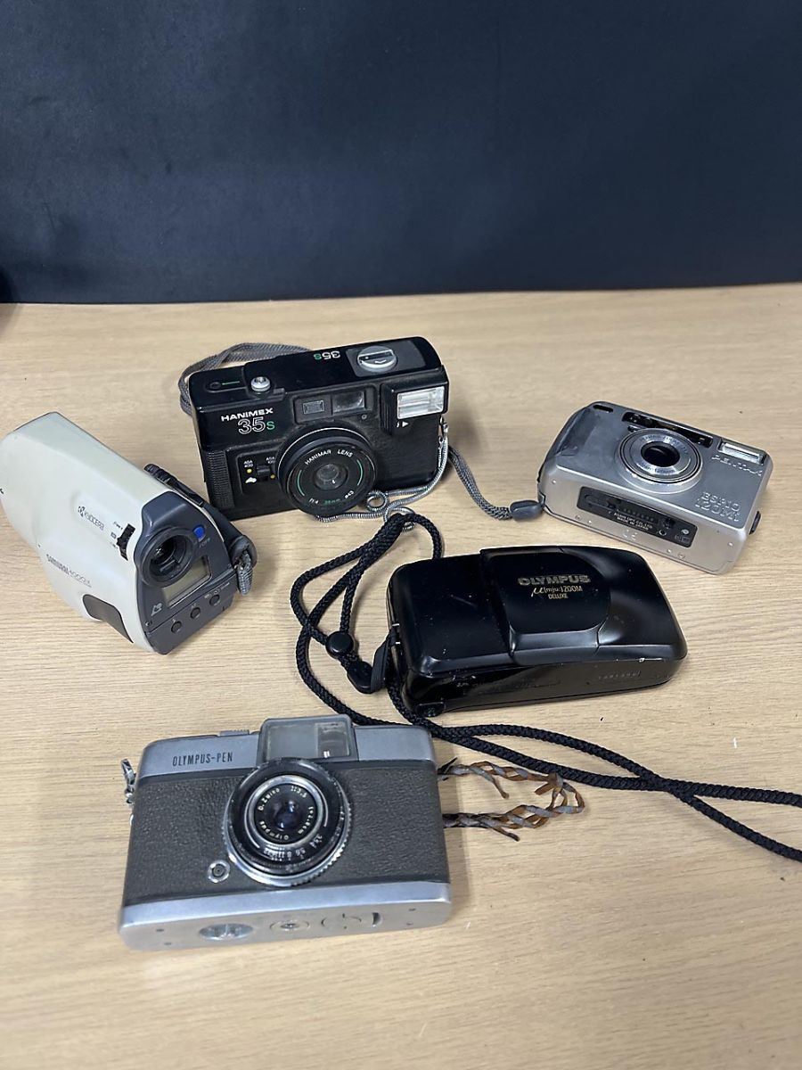 ジャンク品 Canon OLYMPUS PENTAX MINOLTA 等いろいろ コンパクト