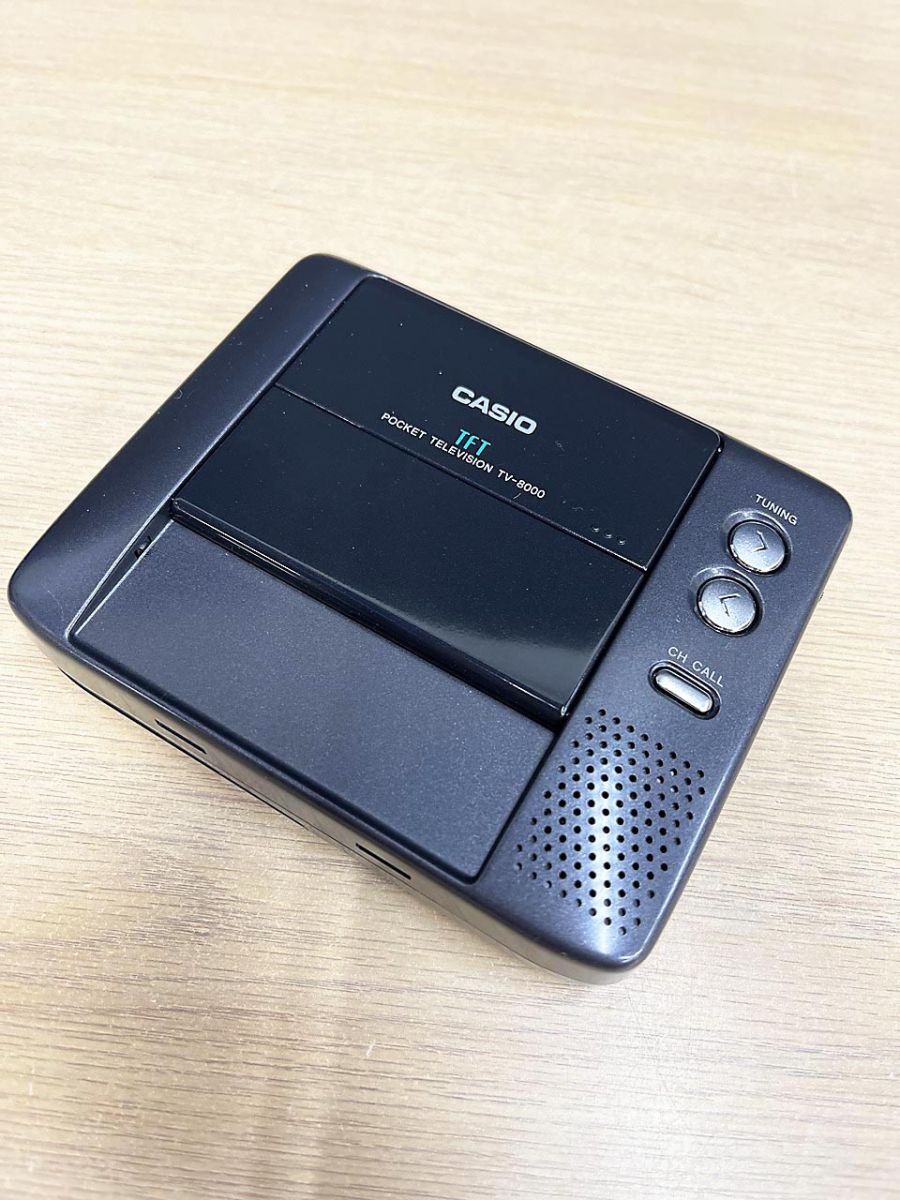 ジャンク品】 CASIO カシオ TFT 3型LCD ポケット液晶カラーテレビ 
